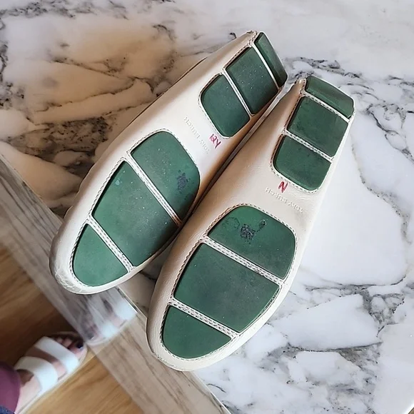 Tory Burch Cream Slide on Loafers Wome's Size 8 - Picture 8 of 13